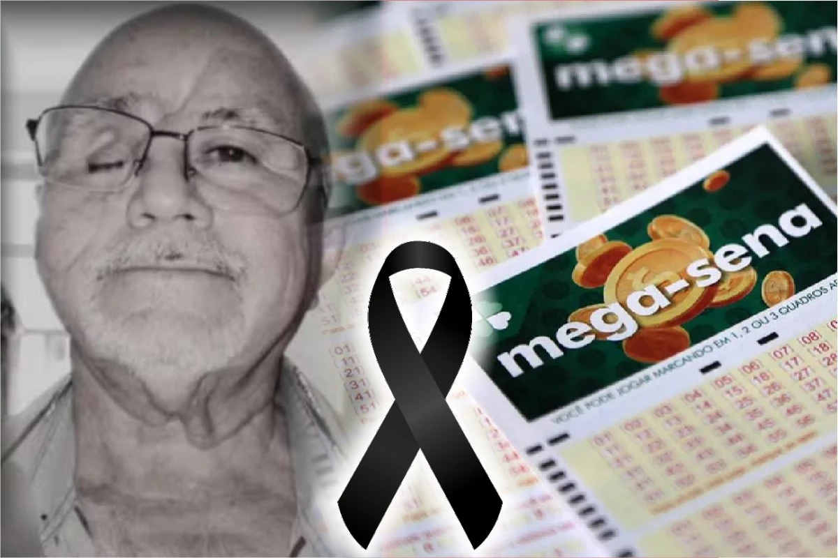 Homem falece apÃ³s ganhar R$ 201 milhÃµes da Mega-Sena; ele apostou apenas R$ 5