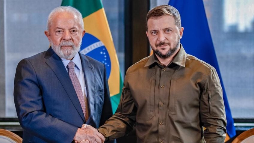Lula e Zelensky em Nova York