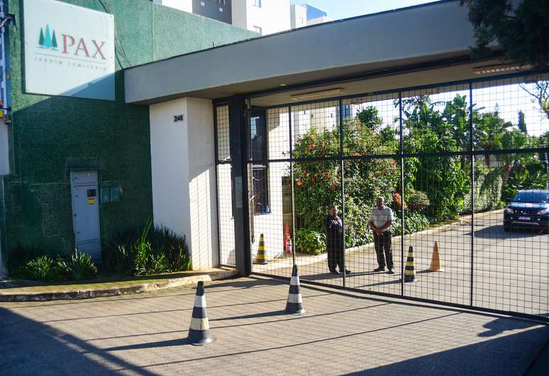 Vel&oacute;rio do cantor Rick no Jardim Cemit&eacute;rio Pax na cidade de Sorocaba em SP